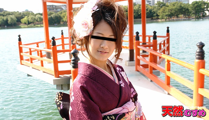 10Musume 010111_01 Ayumi Matsui is first erection from a new spring to an amateur in kimono